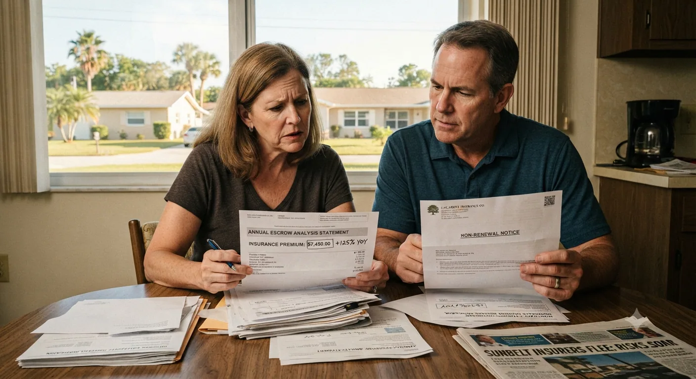 The Uninsurable Sunbelt: How Insurance Costs Threaten Southern Real Estate