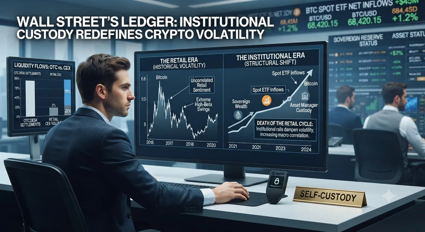 Wall Street's Ledger: How Institutional Custody and Sovereign Balance Sheets Redefined Crypto Volatility
